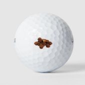 Mini Chocolade en Peanut-behandelingen Golfballen (Voorkant)