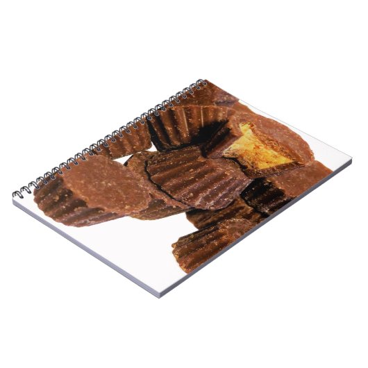 Mini Chocolade en Peanut-behandelingen Notitieboek (Linkerzijde)
