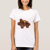 Mini Chocolade en Peanut-behandelingen T-shirt (Voorkant)