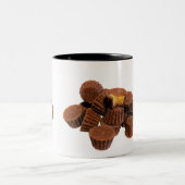 Mini Chocolade en Peanut-behandelingen Tweekleurige Koffiemok (Center)
