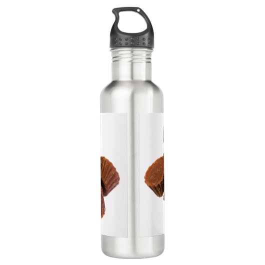 Mini Chocolade en Peanut-behandelingen Waterfles (Achterkant)