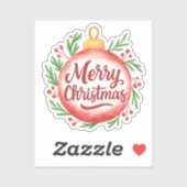 Mini Christmas Sticker Set – Festive Holiday Sayin (Vel)