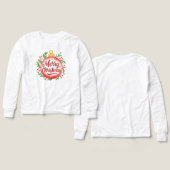 Mini Christmas Sticker Set – Festive Holiday Sayin (Voorkant /achterkant)