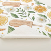 Mini Citrus Popsicle Sherpa Deken – Klein (3/4)