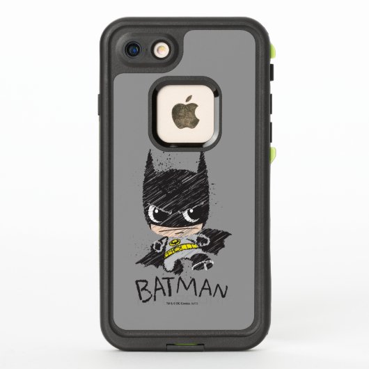 Mini Classic Batman Sketch (Achterkant)