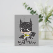 Mini Classic Batman Sketch Briefkaart (Staand voorkant)