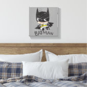 Mini Classic Batman Sketch Canvas Afdruk (Insitu (Slaapkamer))