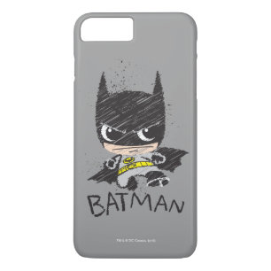 Mini Classic Batman Sketch Case-Mate iPhone Case