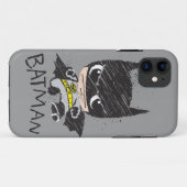 Mini Classic Batman Sketch Case-Mate iPhone Case (Achterkant (horizontaal))