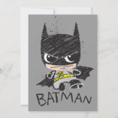 Mini Classic Batman Sketch Kaart (Voorkant)