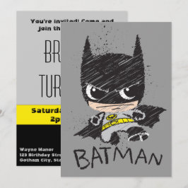 Mini Classic Batman Sketch Kaart