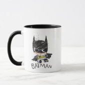 Mini Classic Batman Sketch Mok (Links)
