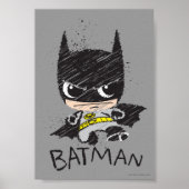 Mini Classic Batman Sketch Poster (Voorkant)