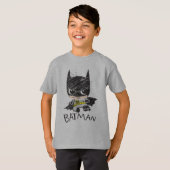 Mini Classic Batman Sketch T-shirt (Voorkant volledig)
