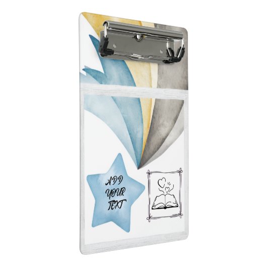 Mini Clipboard – Personalize Your Notes Anywhere Klembord (Schuin)