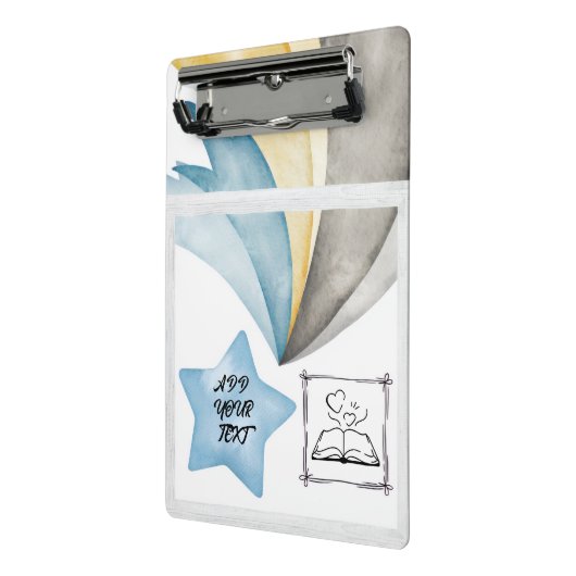 Mini Clipboard – Personalize Your Notes Anywhere Mini Klembord (Angled2)