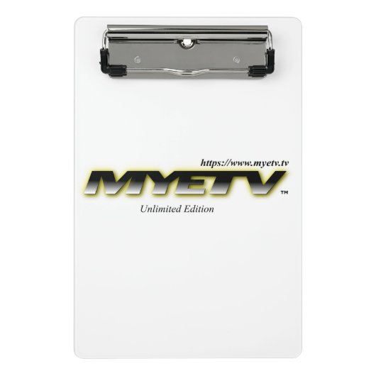 Mini Clipboard van MYETV Mini Klembord (Voorkant)