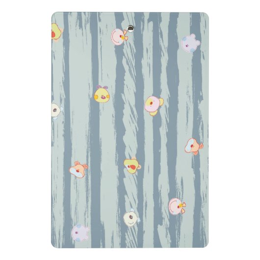 Mini Clipboard – Whimsy Faces Mini Klembord (Achterkant)