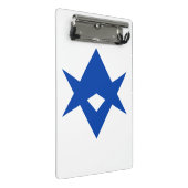 Mini clipboard with flag of Toyota City, Japan Klembord (Schuin)