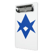 Mini clipboard with flag of Toyota City, Japan Mini Klembord (Angled2)