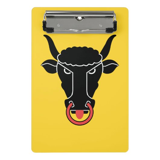 Mini clipboard with flag of Uri, Switzerland Klembord (Voorkant)