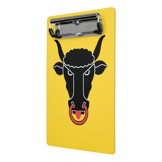 Mini clipboard with flag of Uri, Switzerland Mini Klembord (Angled2)