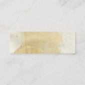 Mini Coffee Cup Stain Punchcard Klantenkaartje (Achterkant)