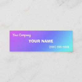 Mini Colorful Gradient Visitekaartjes