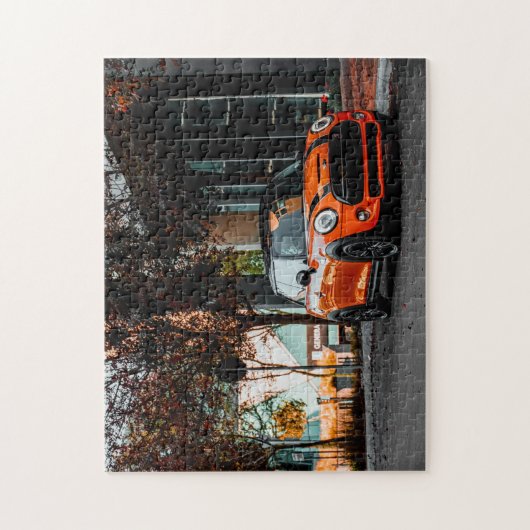 Mini Cooper car Legpuzzel (Verticaal)