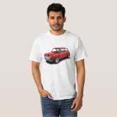 Mini Cooper Classic  Auto Car 1969 "Mini Ca T-shirt (Voorkant volledig)