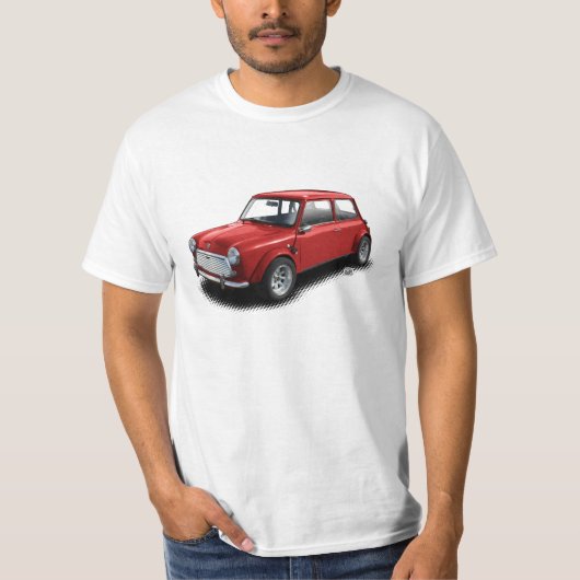 Mini Cooper Classic  Auto Car 1969 "Mini Ca T-shirt (Voorkant)