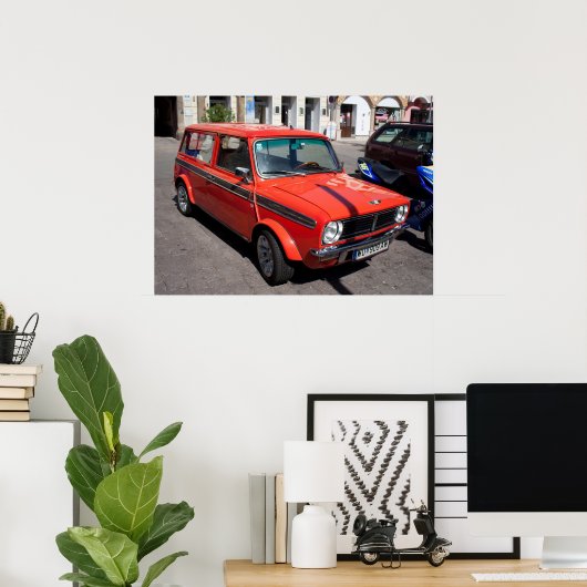 Mini Cooper Clubman Estate Wagon Poster (Thuiskantoor)