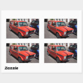 Mini Cooper Clubman Estate Wagon Rechthoekige Sticker (Vel)