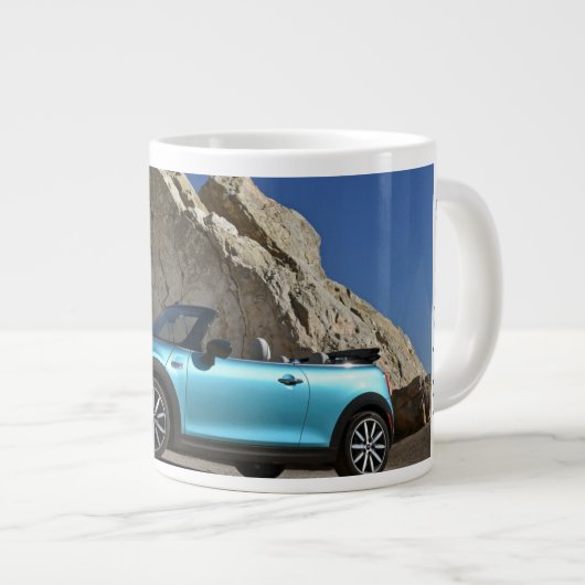 Mini Cooper Converteerbare koffie-Mok Grote Koffiekop (Voorkant rechts)