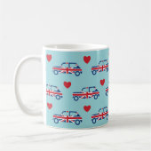 Mini Cooper Hearts - Mok van de Britse Union Jack (Links)