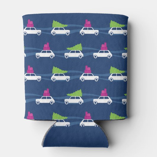 Mini Cooper-kerstverkeer Blikjeskoeler (Achterkant)