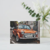 Mini Cooper Monte Carlo Italiaans briefkaart (Staand voorkant)