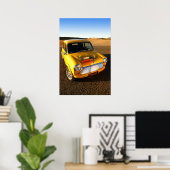 Mini Cooper Poster (Thuiskantoor)