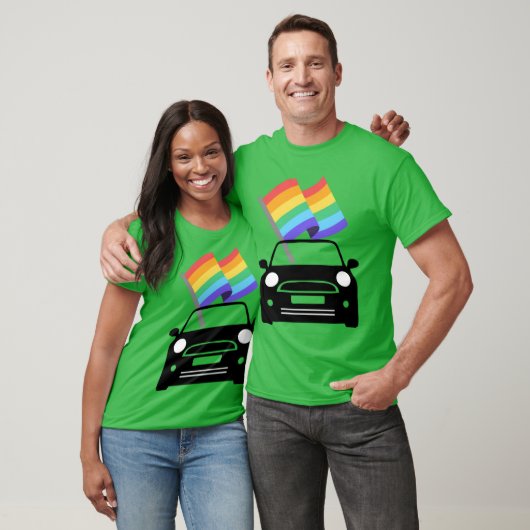 MINI Cooper Pride Version 1 funny T-shirt (Unisex)