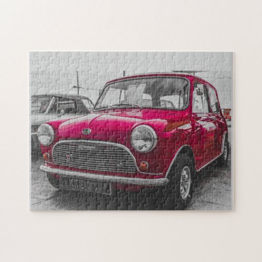 Mini Cooper Puzzle Legpuzzel (Horizontaal)