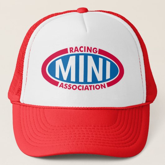 Mini Cooper Racing Association Trucker Pet (Voorkant)