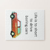 Mini cooper rot Puzzle Legpuzzel (Horizontaal)