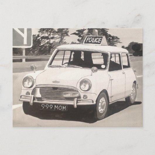 Mini Cooper S Briefkaart (Voorkant)