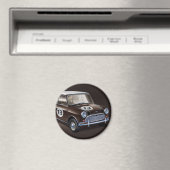 Mini Cooper S bruin Magneet (Insitu (Vaatwasser))