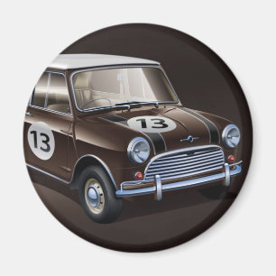 Mini Cooper S bruin Magneet