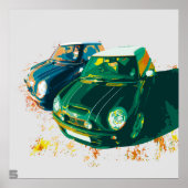 Mini Cooper S R53 Poster (Voorkant)