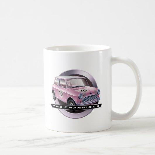 Mini Cooper S roze Koffiemok (Rechts)
