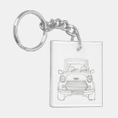 Mini Cooper Sleutelhanger (Voorkant Links)