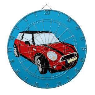 Mini Cooper sportwagen Dart Board Dartbord