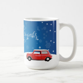 Mini Cooper Tasse  Neujahr Koffiemok
